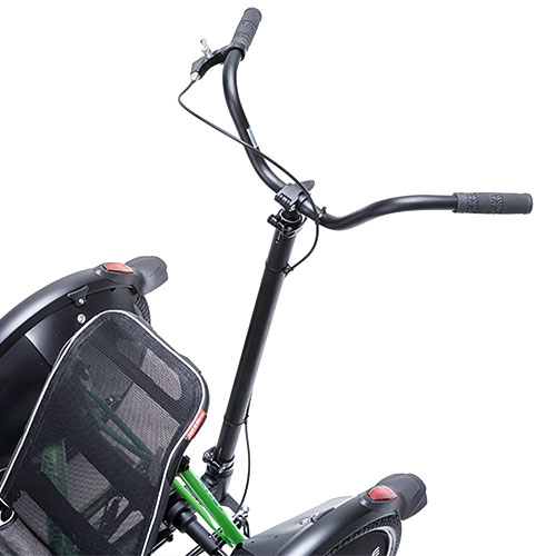 Guide Bar with steering function for accompanying person – for Trets and Trigo