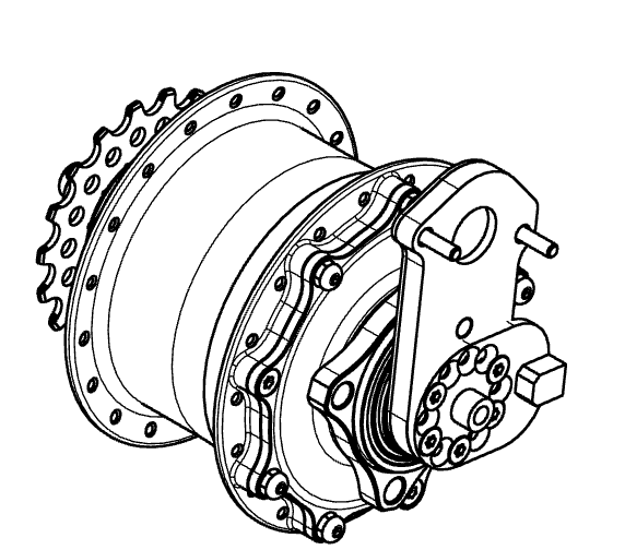 Gear shift - Rohloff - 14-speed gear hub