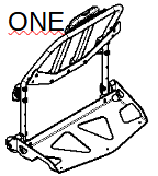 ROLLER RACK - Trolley with telescopic handle / fold-up base / max. load 25 kg / Kettwiesel ONE