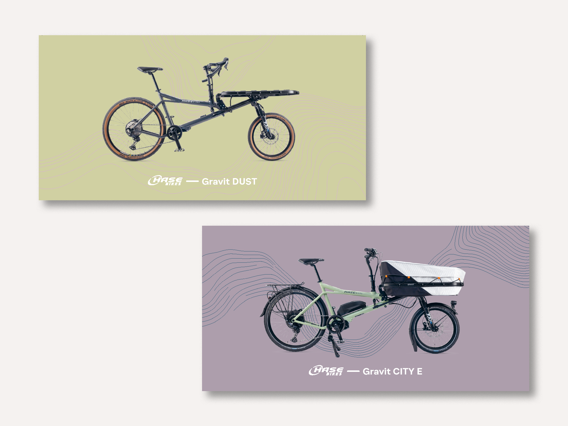 Postkarte Kettwiesel Gravit DUST + CITY E