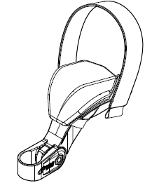 Padded wrist support