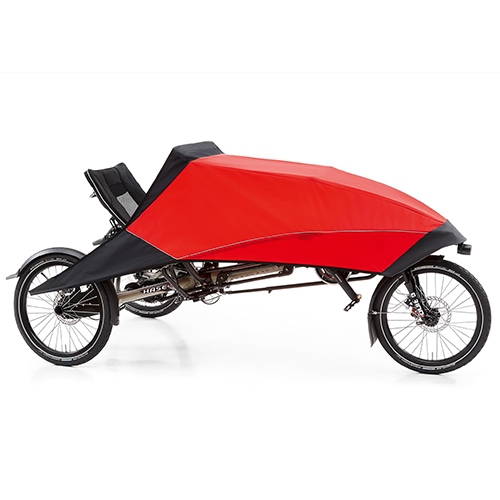 Foldable Fairing – HASE BIKES – red - for HASE BIKES trikes - (not usable for Trets)