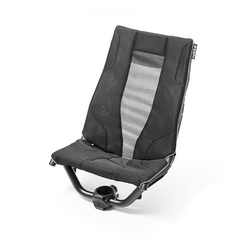 Seat with 3D seat cover – color of seat stays black mattee